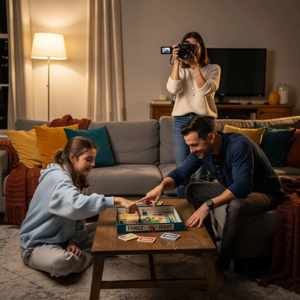 Gulamistaba ar komfortablu gultu un siltām krāsām, kas veicina relaksāciju un mieru.